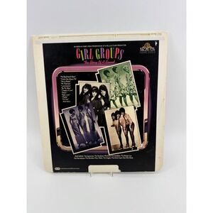 MGM Girl Groups The Story Of A Sound CED Video Disc Movie 1983 Documentary Music